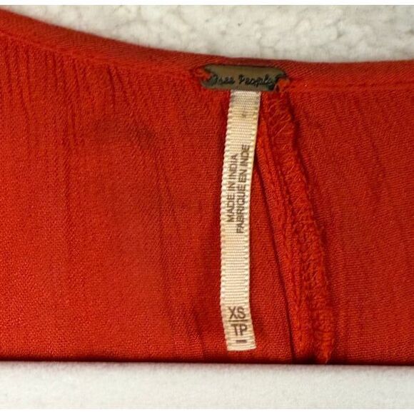 Free People Pretty‎ Pineapple Dress Wide Sleeve Kimono Cover Up Womens Size XS - Picture 4 of 8